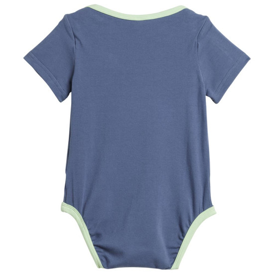 Adidas Βρεφικό σετ Essentials Big Logo Bodysuit And Beanie Gift Set